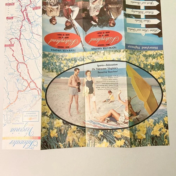 Vintage Shenandoah Valley Natural Chimneys Bridges Virginia Brochures Pamphlets - Picture 14 of 16